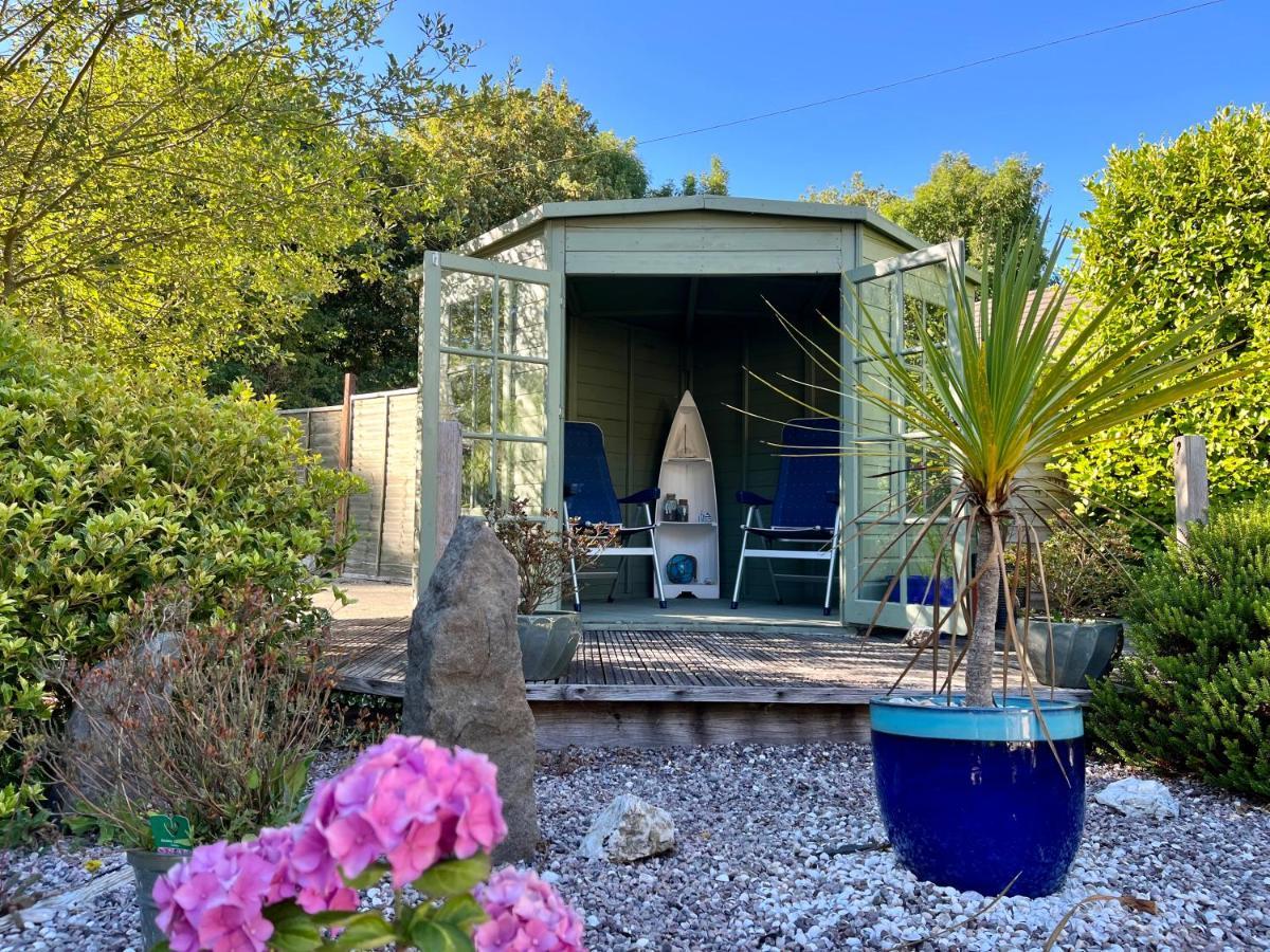 Coastal Garden Annex With Log Fire & Summer House Aberporth Exterior foto